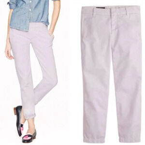 J.crew Womens Size 2 Lilac Scout Chino Pant
